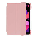 Gpack Apple iPad 10.2 2021 9.Nesil Kılıf Kalem Bölmeli Arkası Şeffaf Standlı nt1