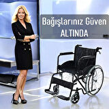 Ekonomik Müge Anlı Bağışa Uygun Tekerlekli Sandalye