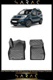 Fiat Fiorino Panelvan Dizel 2022 Model Araca Özel 3d Havuzlu Paspas(2 PARÇA)