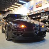 Alfa Romeo 147 Uyumlu Üniversal Astra H lip Esnek Ön Lip 2 Parça Tampon Altı Dil Karlık Ön Ek