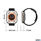HK9 PRO PLUS MULTİ FUNCTİON SMART WATCH 2 KORDON