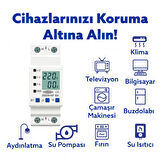 Tomzn Hiking Voltaj ve Akım Koruma Rölesi Yüksek Alçak Gerilim ve Akım Koruyucu Röle 80A