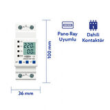 Tomzn Hiking Voltaj ve Akım Koruma Rölesi Yüksek Alçak Gerilim ve Akım Koruyucu Röle 80A