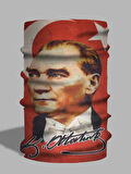 Luma Atatürk Desenli Boyunluk - Baf