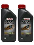Castrol GTX Ultraclean 10W-40 A/B Motor Yağı 1 Litre 2 Adet