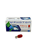 Photon T10 12V W5W Dipsiz Minyatür Amber Turuncu Gösterge Sinyal Ampulü 10 Adet
