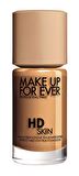 MAKE UP FOR EVER HD Skin 3Y52 - Gözle görülmeyen uzun süre kalıcı fondöten 30 ML 