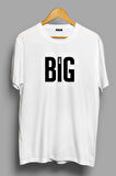 Big Think - Üniseks Oversize Dijital Baskılı T-shirt