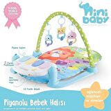 Oyuncak Piyanolu Bebek Halısı - Çıngıraklı Bebek Oyun Halısı