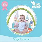 Oyuncak Piyanolu Bebek Halısı - Çıngıraklı Bebek Oyun Halısı