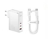 Baseus Type-C 40 Watt Hızlı Şarj Aleti Beyaz
