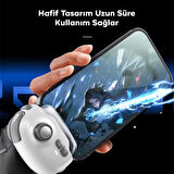 Coofbe 400Mah Bluetooth 5.0 Telefon Joystick Kontrol Telefon Oyun Konsolu Android ve IOS Uyumlu 
