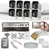 GOLDCAM 8'Lİ 5MP AHD KAMERA SETİ( 8adet)