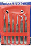 CETA - Weber PT SET 6 - ELEKTRONİKÇİ WEBER CIMBIZ SETİ - 6 Adet ( AA-2ASA-3-5SA-6SA-7 ) GERMANY