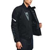 Dainese Veloce Black Charcoal Gray White D-Dry Mont SİYAH BEYAZ