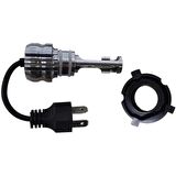 Motosiklet, Atv Photon Xenon Led Ampül H4 12-24 V Zero Fansız Model (Sessiz) 1 ADET-ARAS MOTO