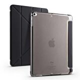 Gpack Apple iPad 10.2 2021 9.Nesil Kılıf Standlı Katlanabilir Pu Silikon tf1
