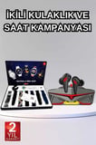Gamer Oyuncu Seti Bluetooth Kulaklık Ucuz Kaliteli Yeni Nesil Akıllı Saat - Lisinya