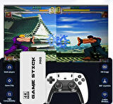 M8 GAME STİCK RETRO NOSTAJİK OYUN KONSOLU (64GB HAFIZA KARTI)