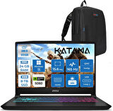 Msı Katana 15 Hx Intel Core I9 14900HX 24GB Ddr5 8tb SSD Windows 11 Pro RTX5060 8gb 115W 15.6" 2k QHD(2560X1440) 165Hz Taşınabilir Bilgisayar B14WFK450XTRP14 + Zetta Çanta