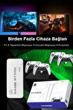 M15 Taşınabilir 4K 2.4G Kablosuz Çift Kol 20000 Klasik Oyunlu Oyun Konsolu Game Stick Retro Ps5 Ps4