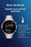 Watch 4 Pro Suit 7 Kordonlu Akıllı Saat Tüm cihazlara Uyumlu Sesli Görüşme Nfc Akıllı Saat Watch 9 8