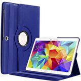 Gpack Samsung Galaxy Tab 4 10.1 T530 Kılıf Kapaklı Standlı 360 Dönebilen Koruma dn2