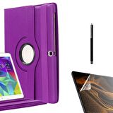 Gpack Samsung Galaxy Tab 4 10.1 T530 Kılıf Kapaklı Standlı 360 Dönebilen Koruma dn22  Nano  Kalem