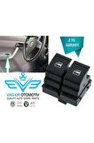 Seat Altea Xl 2007-2015 Ön Sol Cam Düğmesi Ikili 2 Li 2k0959857a