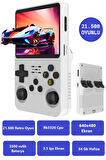 R36S Ips EKRAN/21.500 OYUN/3.500MAH/64GB Hafıza/3.5 Inç Ekran/retro Atari Gampad Oyun Konsolu