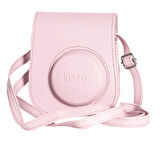 Fujifilm Instax Mini 12 10 Filmli Mini Albüm ve Deri Kılıflı Pembe Fotoğraf Makinesi