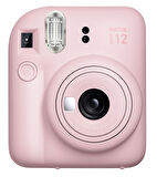 Fujifilm Instax Mini 12 10 Filmli Mini Albüm ve Deri Kılıflı Pembe Fotoğraf Makinesi