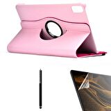 Gpack Huawei MatePad 10.4 Kılıf Kapaklı Standlı 360 Dönebilen Koruma dn22  Nano  Kalem