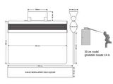 Arsel Orion AEB-39020-L Acil Çıkış Yönlendirme Armatürü Şebekeden Yanan 20xF LED