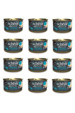 Schesir After Dark Pate Tavuk ve Bıldırcın Yumurtalı Kedi Konserve 80 Gr. X 12 Adet