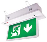 Arsel Arselite AE-2123-L Sıva Altı Acil Çıkış Yönlendirme Armatürü Kesintide 180 Dak. Yanan 500 Lümen LED