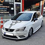 Seat İbiza MK4 2009-2017 Batman Yarasa Ayna Kapağı Piano Black ABS Plastik