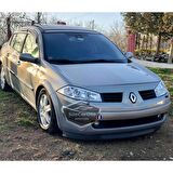 Renault Megane 2 2003-2008 Uyumlu Üniversal Astra H lip Esnek Ön Lip 2 Parça Tampon Altı Dil Karlık Ön Ek