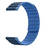 Gpack Xiaomi Mi Watch Color 2 Kordon Solo Loop Mıknatıslı Çift Renk HS53