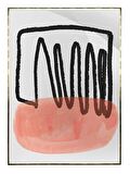 Shop365 Şekiller Dekoratif Pastel Renkler Modern Tablo Çerçeveli P-000452