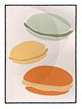 Shop365 Çeşitli Objeler Pastel Renkler Modern Tablo Çerçeveli P-001164