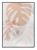 Shop365 Saksıda Bitkiler İllüstrasyon Modern Tablo Çerçeveli P-001326