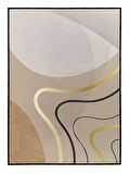 Shop365 Toprak Renk Tonları Tasarım Modern Tablo Çerçeveli P-001504