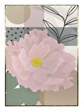 Shop365 Çiçekler Şekiller Modern Tablo Çerçeveli P-001622
