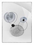 Shop365 Toprak Renk Tonları Tasarım Modern Tablo Çerçeveli P-002163