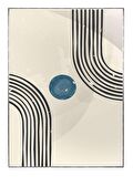 Shop365 Modernist Şekiller İllüstrasyon Modern Sanat Tuval Tablo Çerçeveli P-002430
