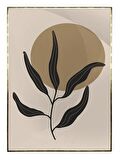 Shop365 Doğa Bitki Modern İllüstrasyon Tablo Çerçeveli P-002563