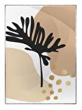 Shop365 Doğa Bitki Modern İllüstrasyon Tablo Çerçeveli P-002572