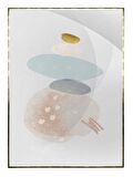 Shop365 Şekiller Modern Karışık Renkler Modern Tablo Çerçeveli P-002974