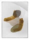Shop365 Altın Gold Şekiller Modern Dekoratif Tablo Çerçeveli P-002988